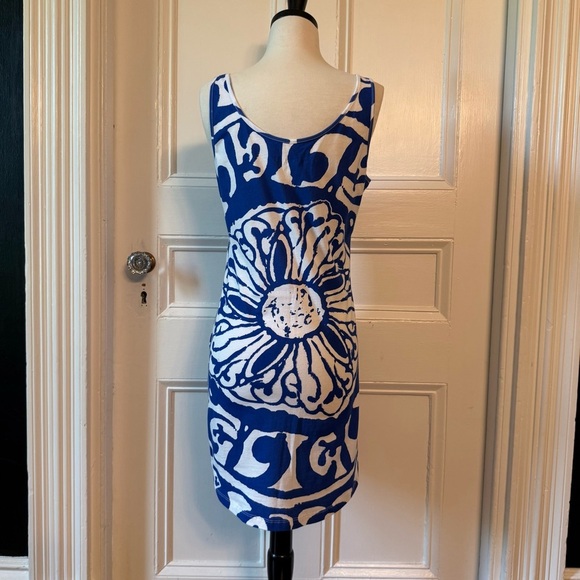 Soft Surroundings Women’s Mykonos Tank Blue White Sleeveless Top Small Cotton - Picture 10 of 12